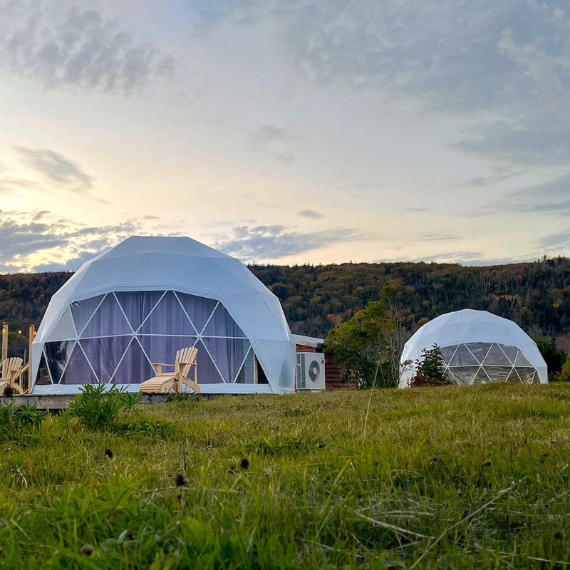 Yuntu Permanent Luxury Glamping Hotel Dome Tent