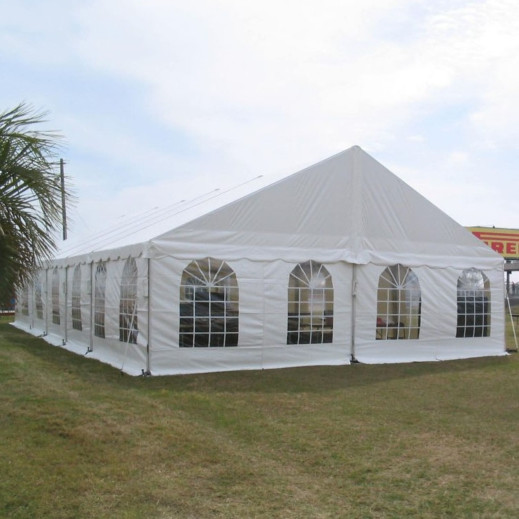 10x30 White Wedding Marquee Event Party Tent With Clear Window