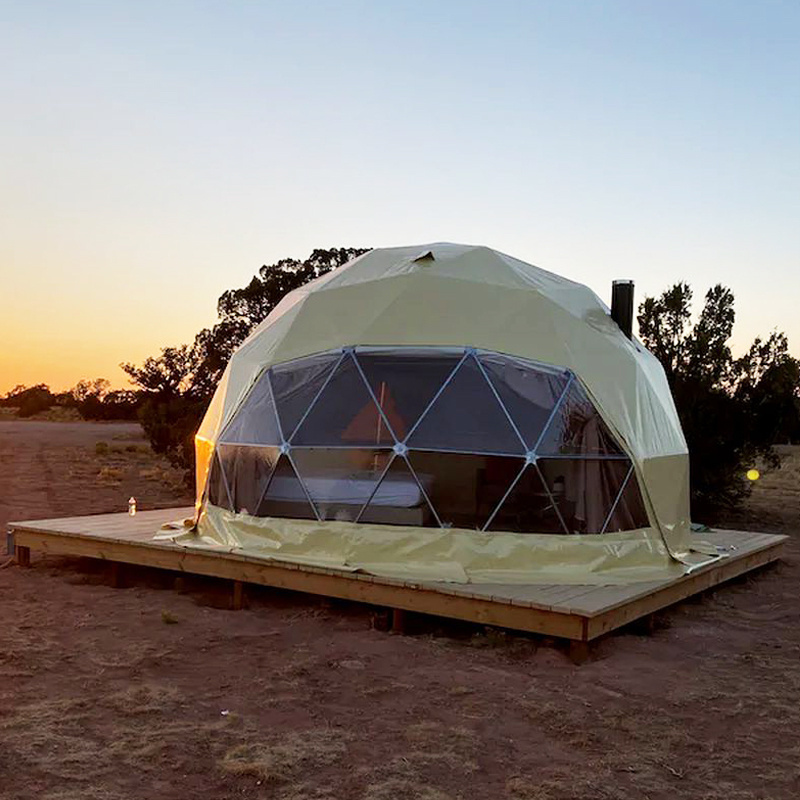 Yuntu Permanent Luxury Glamping Hotel Dome Tent