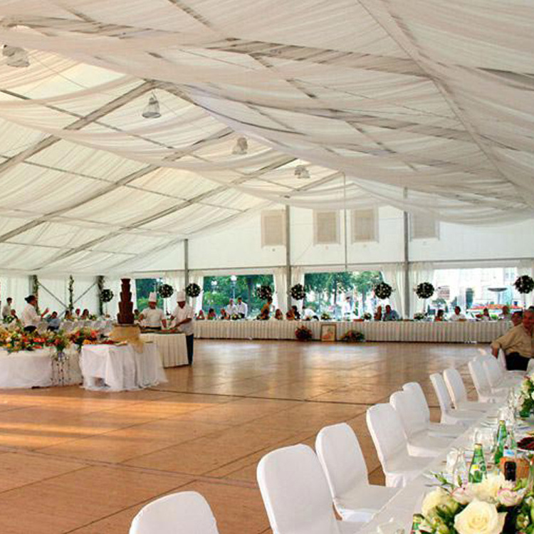 10x30 White Wedding Marquee Event Party Tent With Clear Window