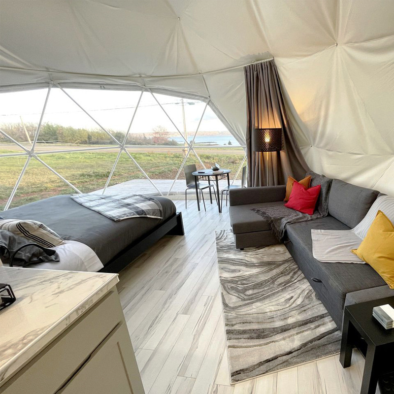 Yuntu Permanent Luxury Glamping Hotel Dome Tent