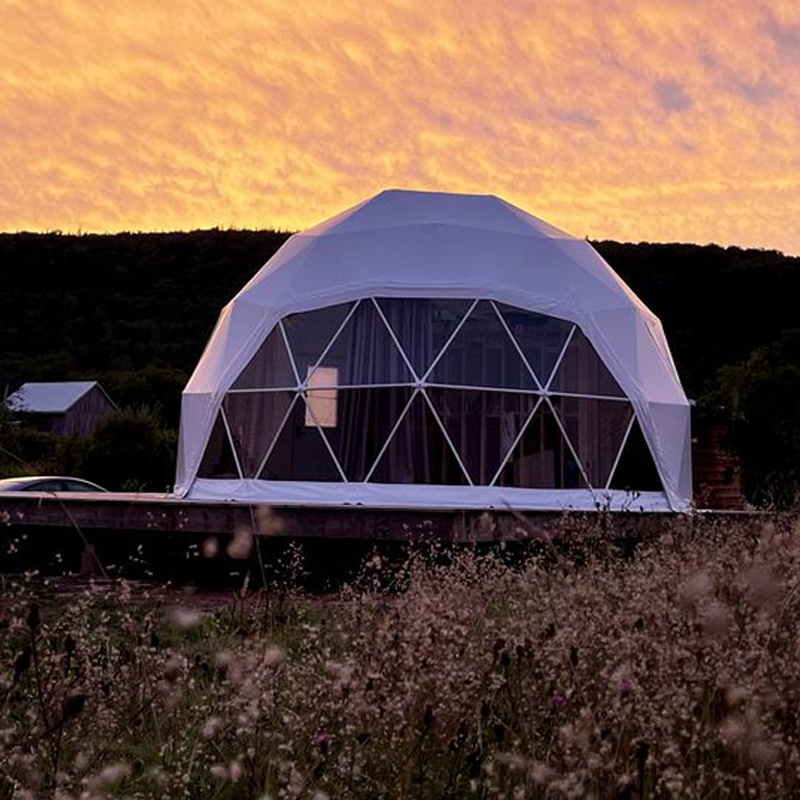 Yuntu Permanent Luxury Glamping Hotel Dome Tent