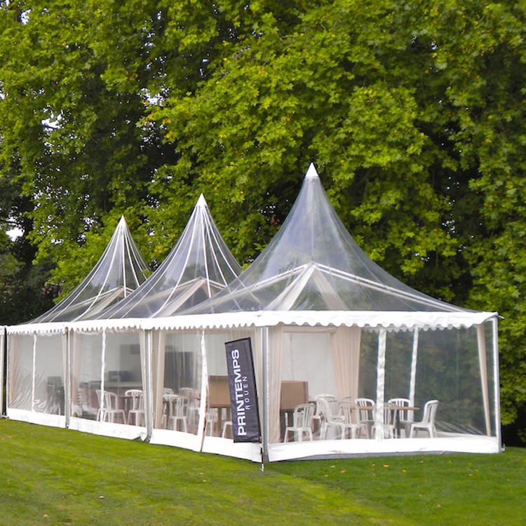 4 X 4M Portable Pagoda Tent advertising Gazebo Canopy With Pvc Fabric Waterproof