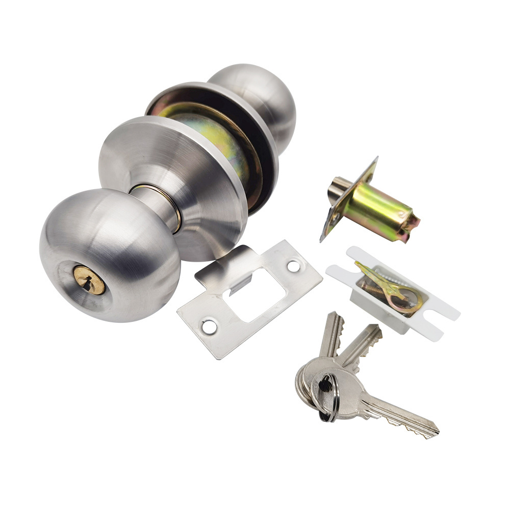 Luxurious door knob door knob lock and keys locking door knob with key