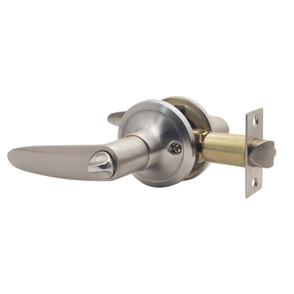 Lever Keyed Entry Door Lock, Door Knob Hardware Lever Stainless Steel Door Lock For Hotel, Wooden Door Front lock