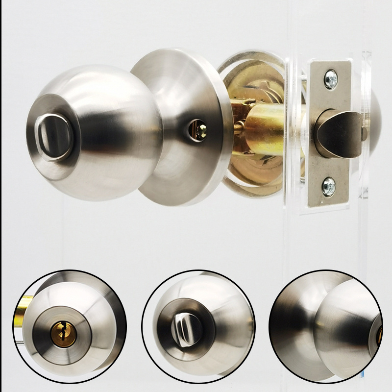 New arrival door lock security latch guard clasp lock and latch knob door lock