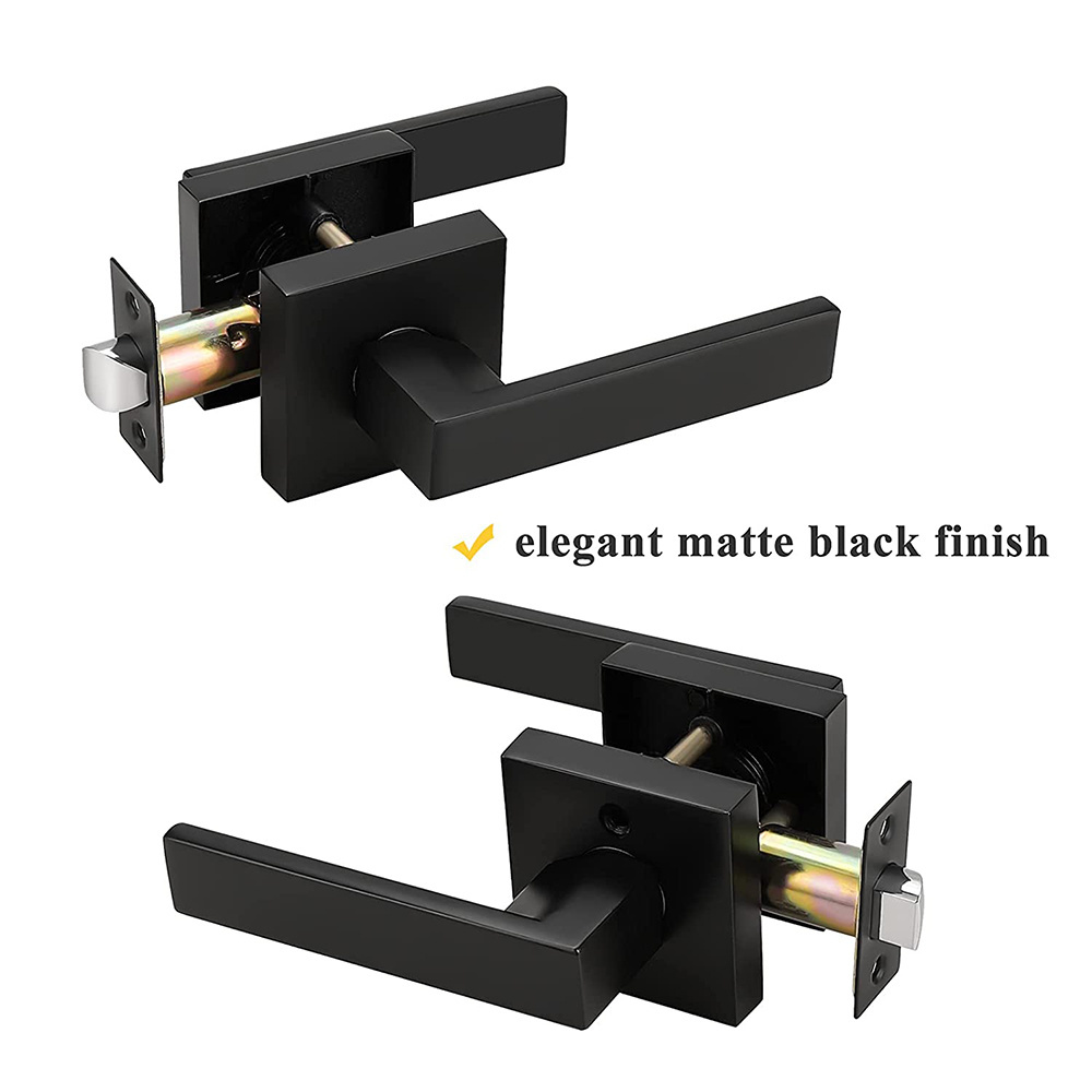 Security main front door handle internal door handle