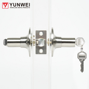 Internal Doors Zinc Alloy Modern Hotel Locks Indoor Room Keys Key Black Bedroom Lever Set Interior Door Handles Lock With Handle