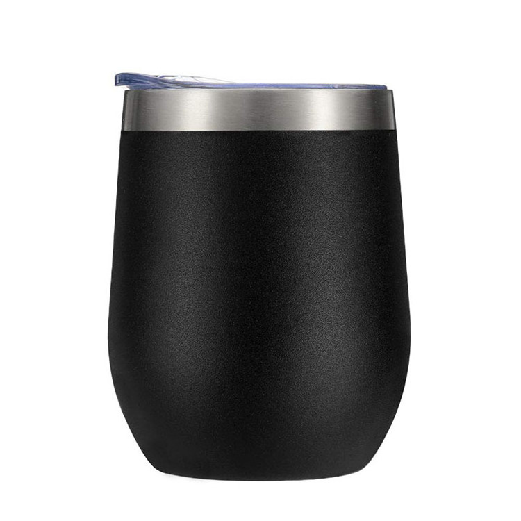 More Style Reusable Stainless Steel Insulated Black Matte Tumblers Cups in Bulk Coffee Mugs 16oz 20oz 30oz with Straw and Lid