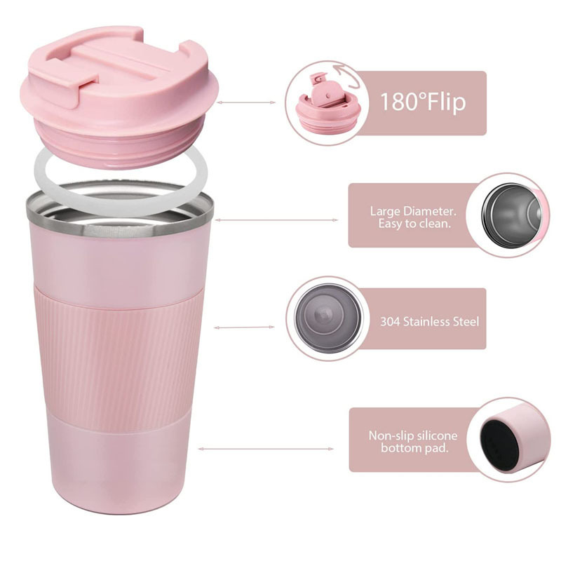 In Bulk Oem Thermal Leak Proof Coffee Mug Tumbler Cups For Tea Wholesale Printed Camping Coffee With Lid