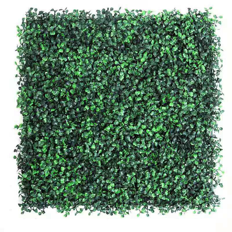 Custom Simulation Lawn Wall Background Decoration Indoor And Outdoor Artificial Turf Eucalyptus Fittings False Green Plant