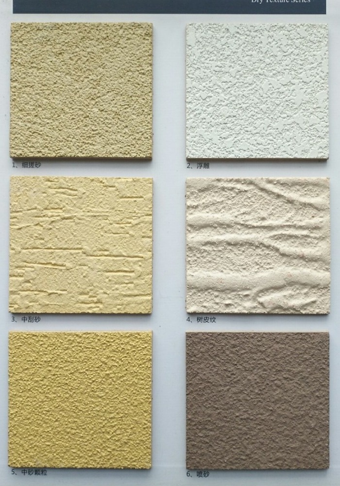 Water Resistant House Decorating Textured Stucco Plaster