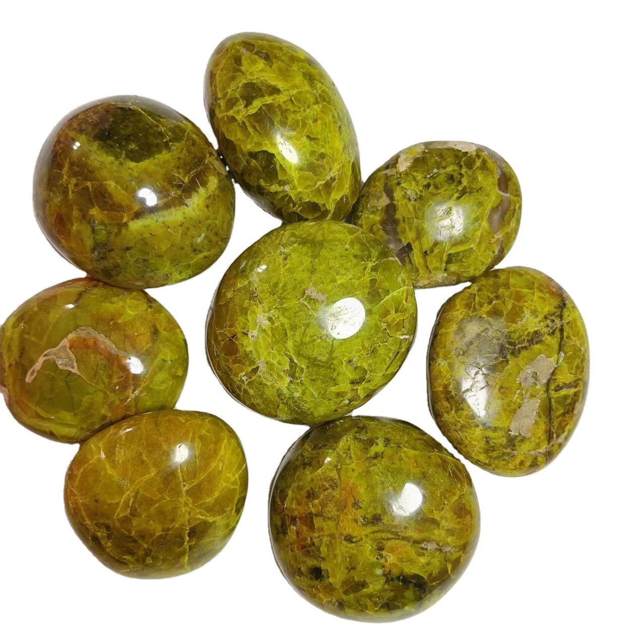 New Natural Green Opal Palm Stone Green Crystal Quartz Palm For Gift And Decoration DIY/moon