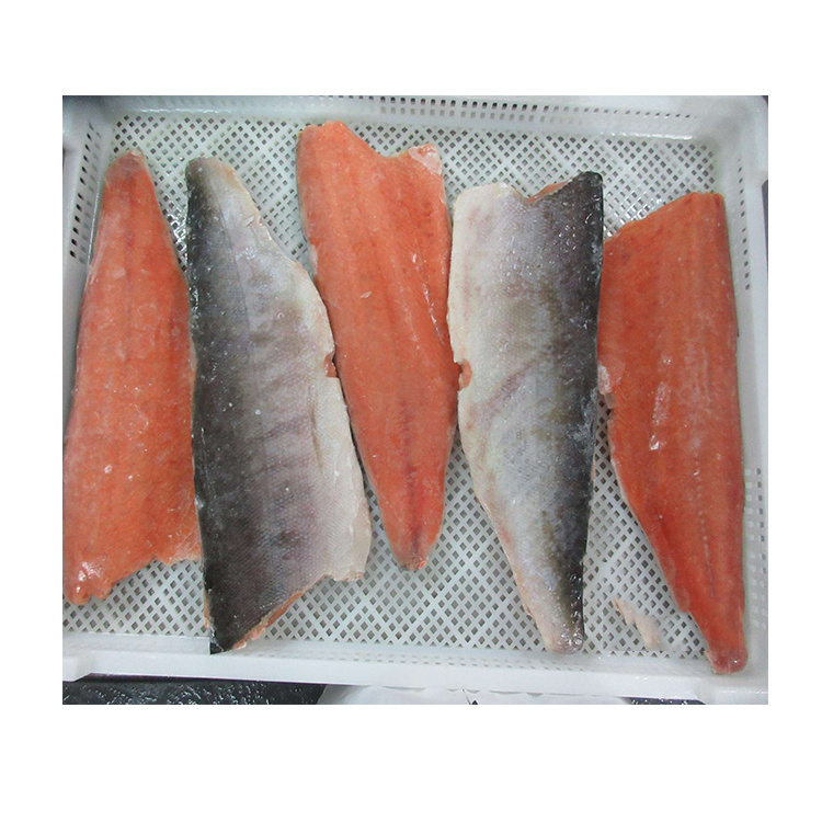 Wholesale Frozen Vacuum Salmon Slices Frozen Salmon Fish/pacific Salmon