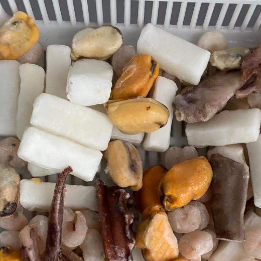 Frozen Mixed Seafood Wholesale Of Assorted Seafood Containing Squid And Scallops cooked seafood mix