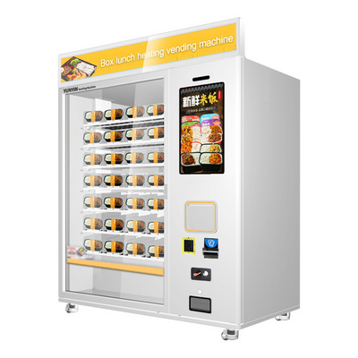 Yunyin Fresh Fruit Salad Food Conveyor Belt Vending Machine With Lift