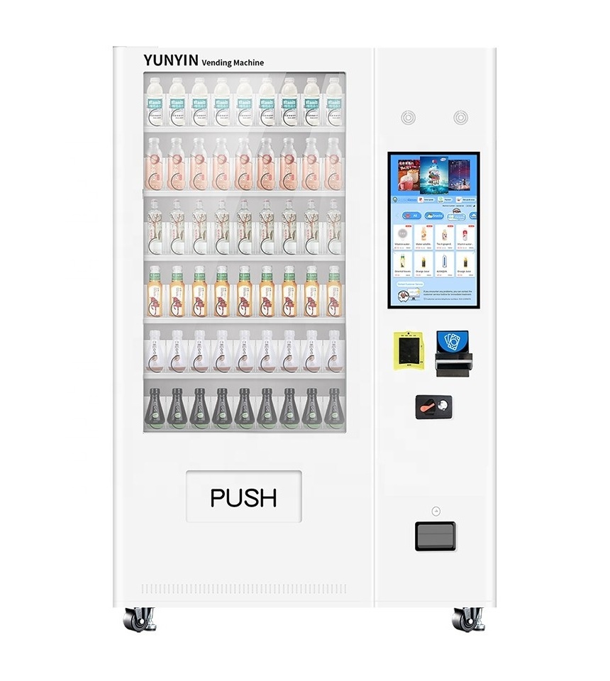 Hot Selling Convenience Self-service Store Vending Machine High Capacity Vending Machine With 21.5 Inches Touch Screen