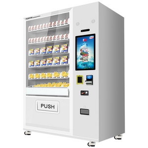 factory direct sell seafood vending machines, customized touch screen seafood vending machines