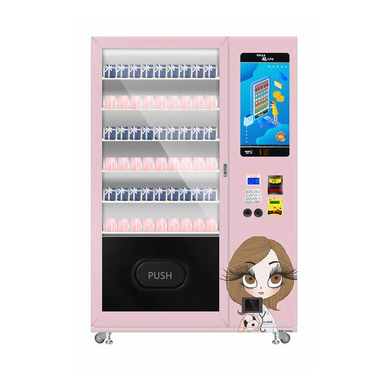 Popular hair lash vending machine eyelash vending beauty products false lashes cosmetics vending machine for false lashes