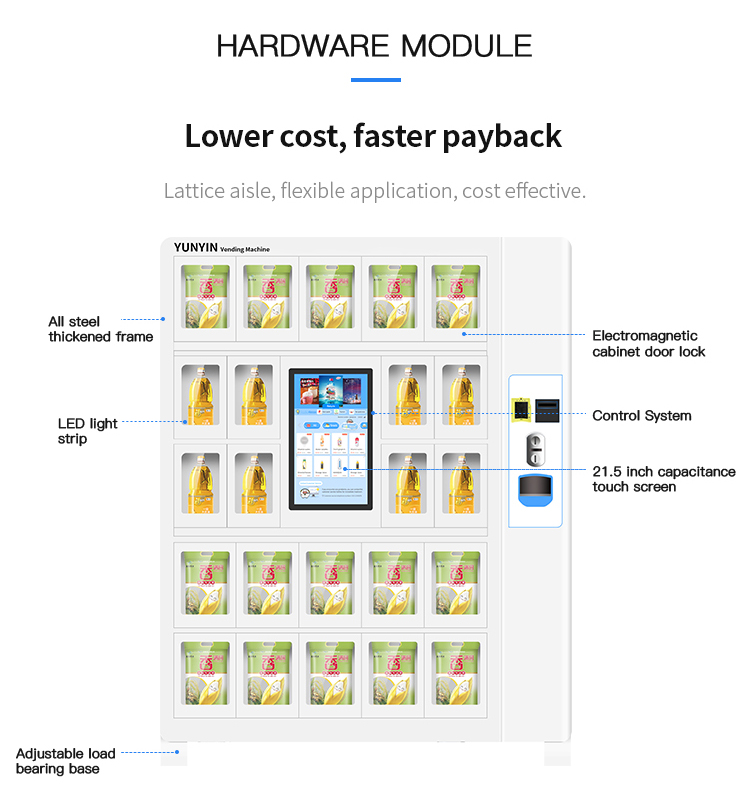 Self Service Ice Cream Vending Machine For Sale