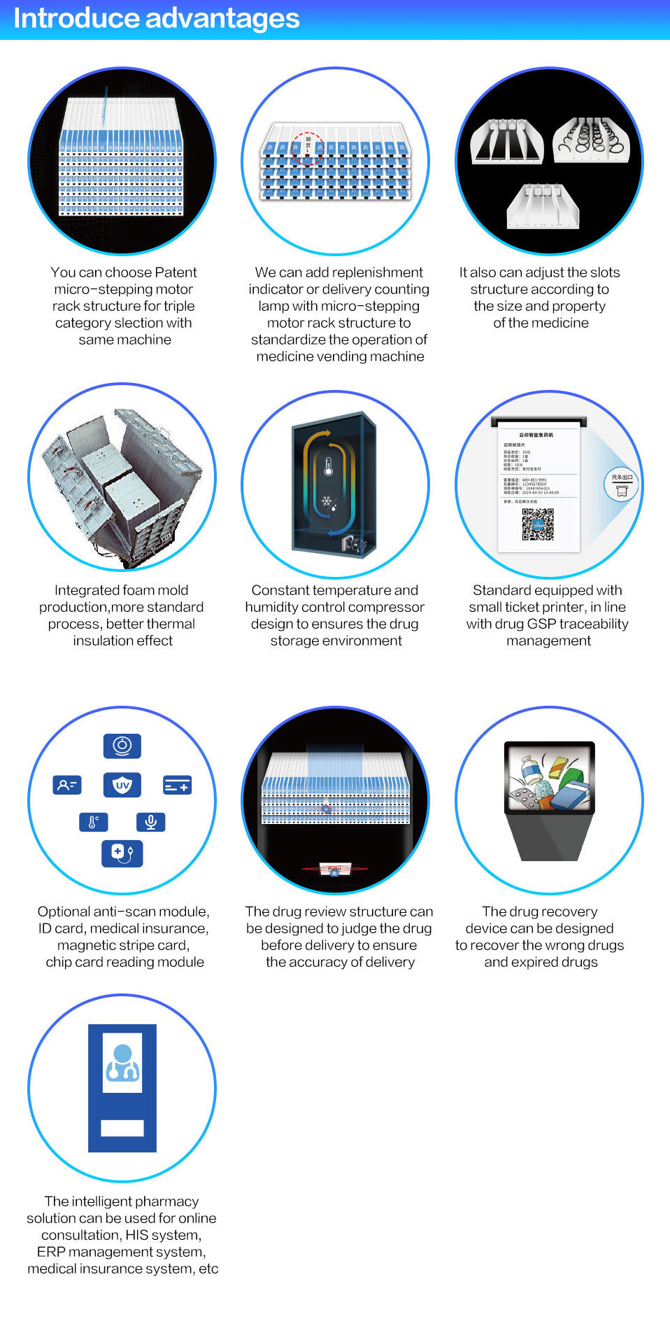 medical supplies vending machine medicine vending machine mask vending machine