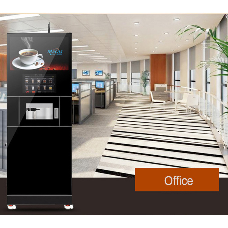 Factory price automatic espresso machine self service coffee vending machine