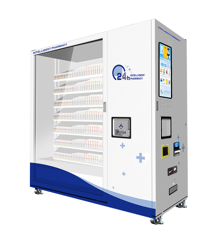 Hospital 24-hour intelligent drug vending machine, outpatient unmanned self-service medicine vending machine