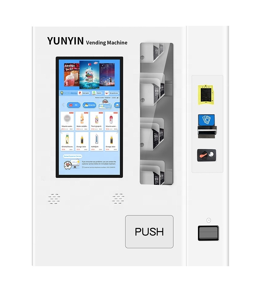 Yunyin Good Quality Customized Wall Mounted Mini Tennis Ball Vending Machine