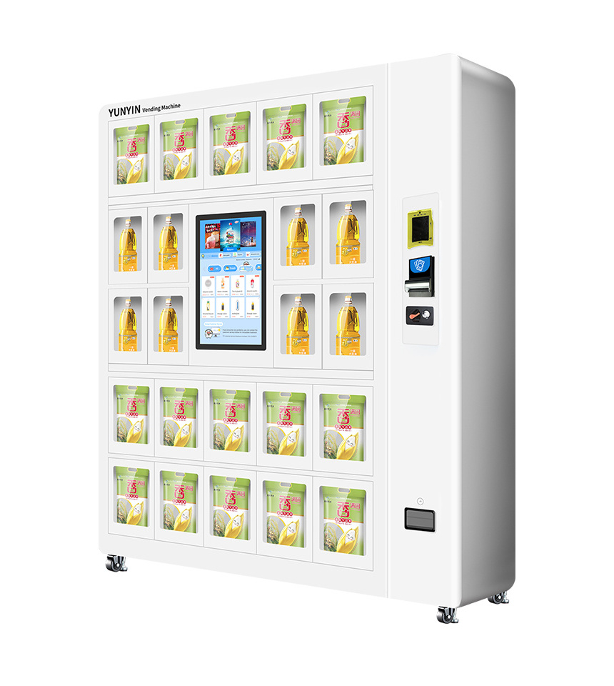 Factory Coin Vending Machine Automatic Drink Beverages Coffee Bottled Water Vending Machine