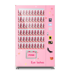 Popular hair lash vending machine eyelash vending beauty products false lashes cosmetics vending machine for false lashes