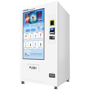 Hot Sale Customized Automatic Combo Snacks Soda Food Drink Smart Vending Machine