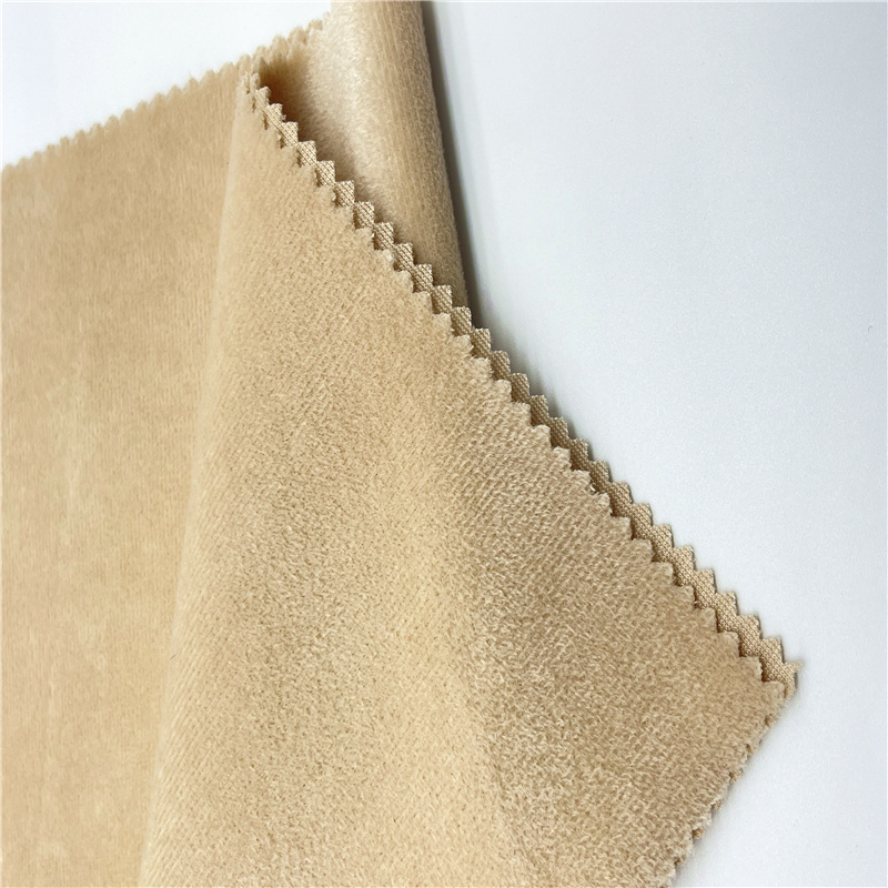 Cheap price 100% Polyester  Short Pile Velboa fabric Plush velvet fabric