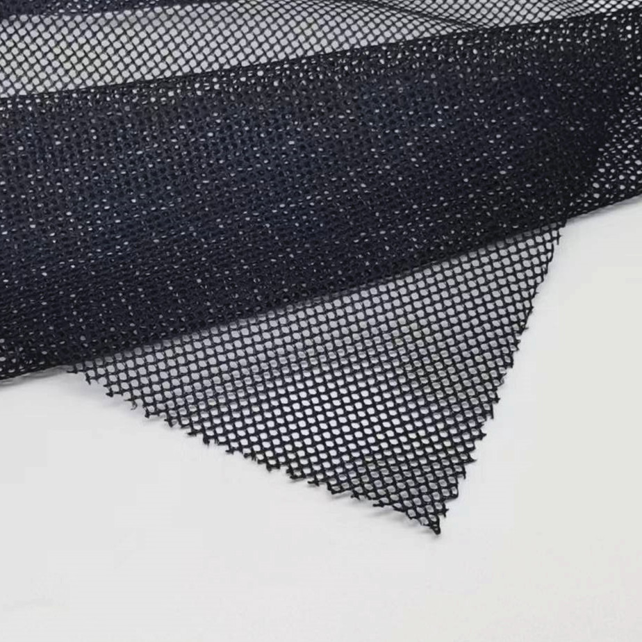 Breathable Mesh Fabric 100% Polyester Warp Knitted Fabric For Lining