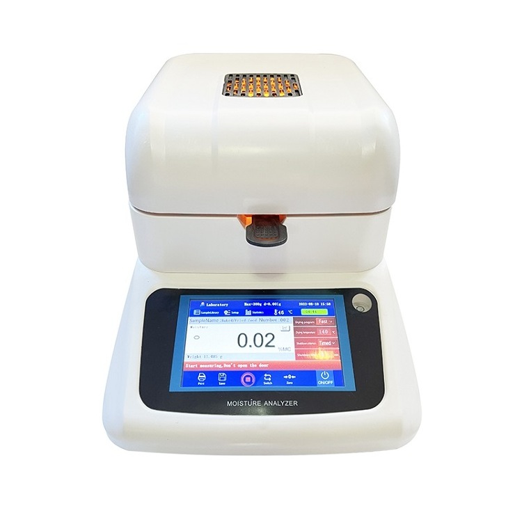 Touch Screen  Moisture Balance Meter Tester Analyzer