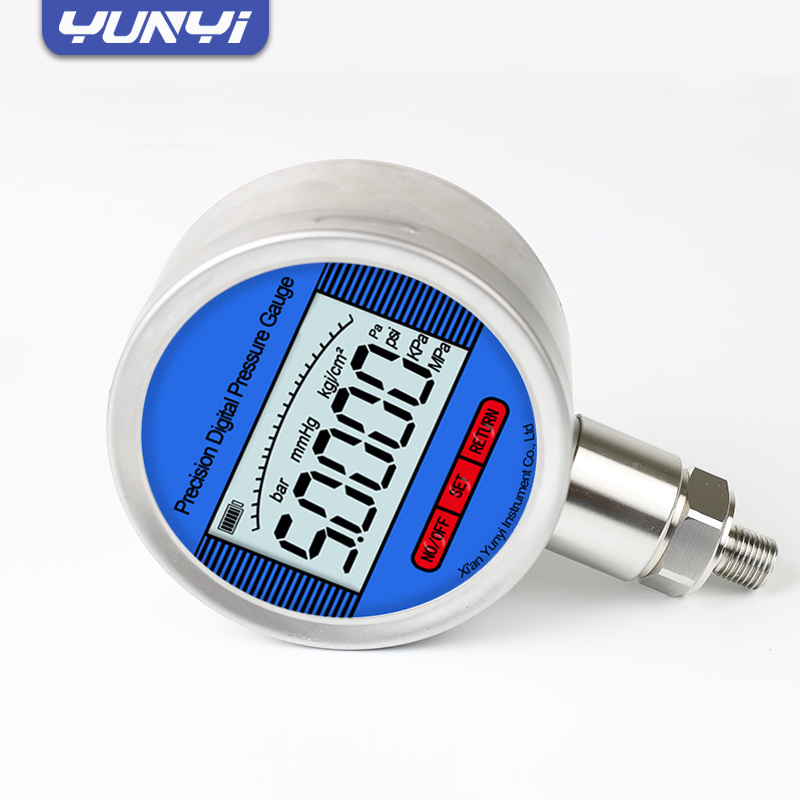 Yunyi High precision digital vacuum meter 4-20mA Digital pressure gauge meter digital manometer pressure gauge 1000 bar