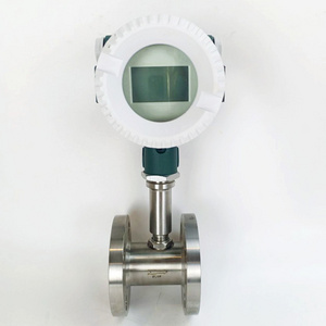 Yunyi flow transmitter Stainless steel chemical distilled gin sanitary RS485 food industry turbine flow meter