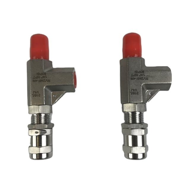 Air compressor pressure safety valve high temperature pressure relief valve of water heater