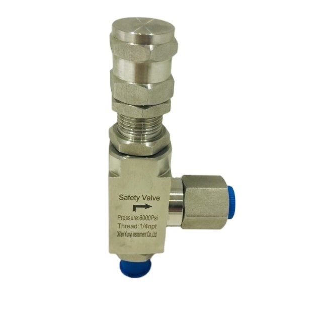 DN15-DN50 thread S10 brass stainless steel safety valve high pressure air relief valve water hydraulic pressure safety valve