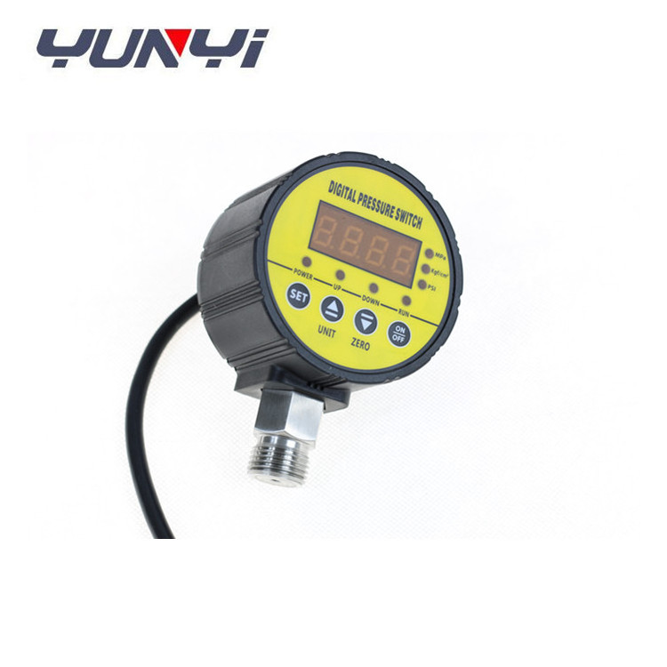 Mechanical high pressure adjustable 24v digital hydraulic water pump pressure switch high pressure control switch for oil