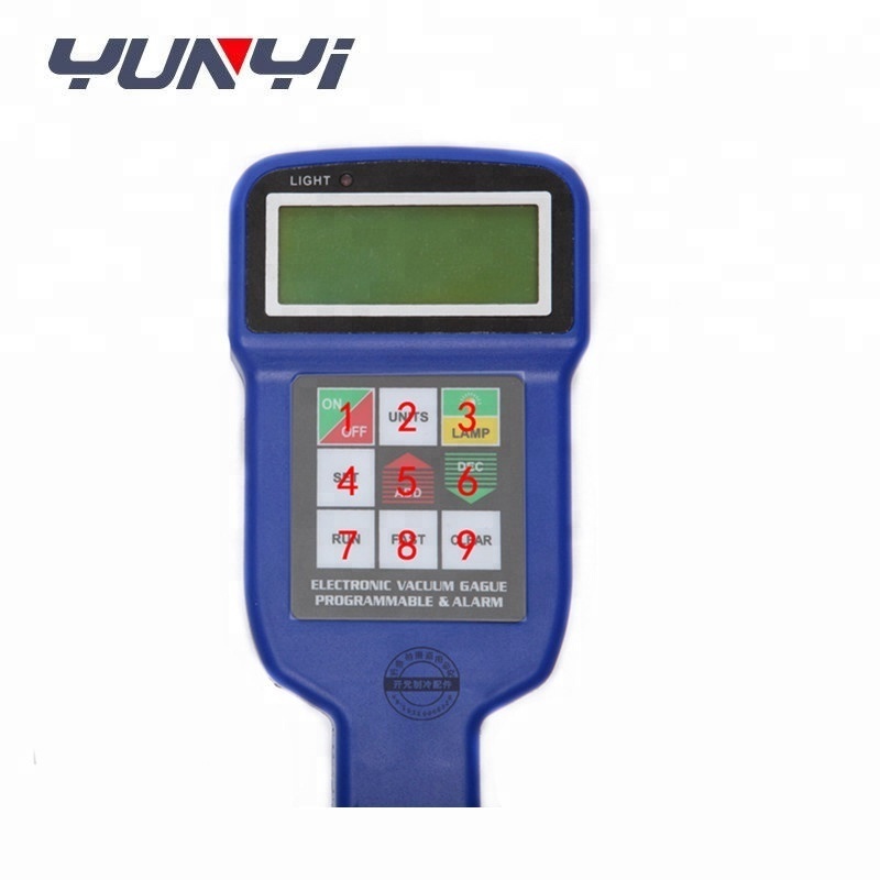 The New Listing 420 Display High Precision Manometer Air 10 Bar Oxygen micron measure Digital vacuum pressure meter gauge