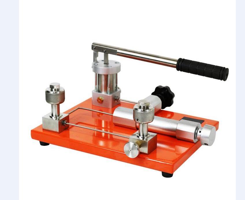 Factory Gauge Pump 60 Mpa pressure gauge Hydraulic pressure calibration machine Portable Hand Test Hydraulic Pressure Calibrator