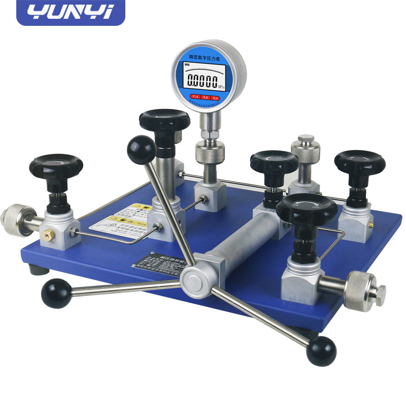 Factory Gauge Pump 60 Mpa pressure gauge Hydraulic pressure calibration machine Portable Hand Test Hydraulic Pressure Calibrator