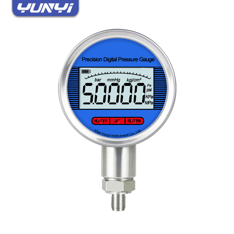 Yunyi High precision digital vacuum meter 4-20mA Digital pressure gauge meter digital manometer pressure gauge 1000 bar