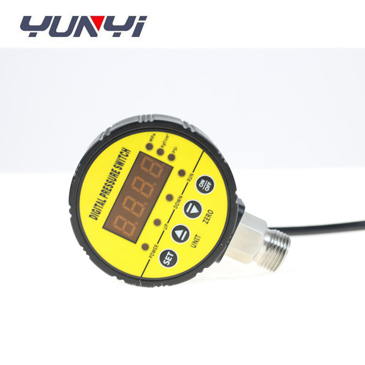 Mechanical high pressure adjustable 24v digital hydraulic water pump pressure switch high pressure control switch for oil