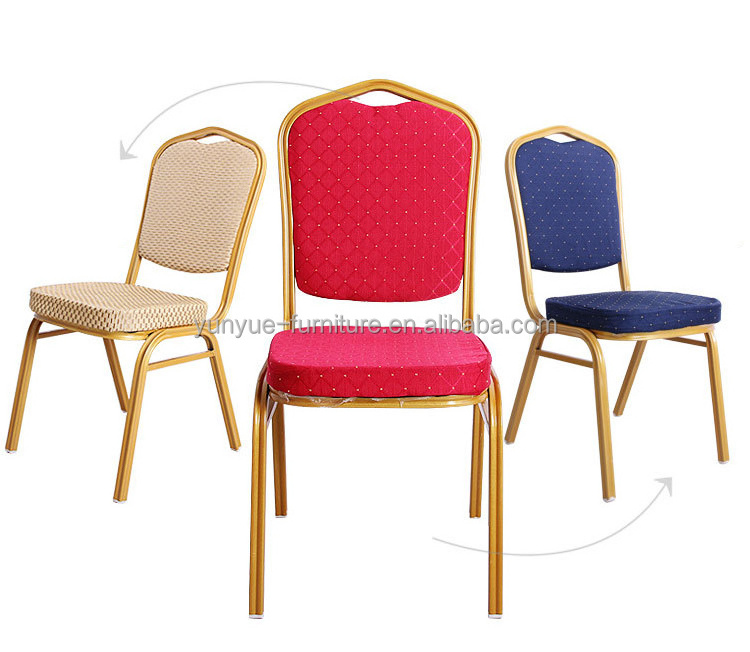 Wholesale used cheap hall wedding hotel metal stackable banquet chairs for sale