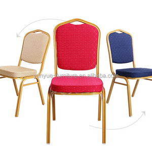 Wholesale used cheap hall wedding hotel metal stackable banquet chairs for sale