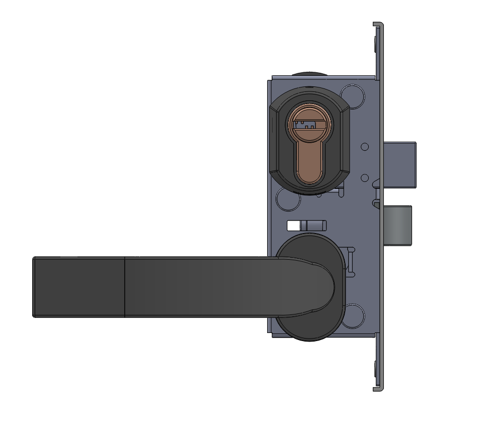 RH/ LH Door Latch Switchable Motise Lock