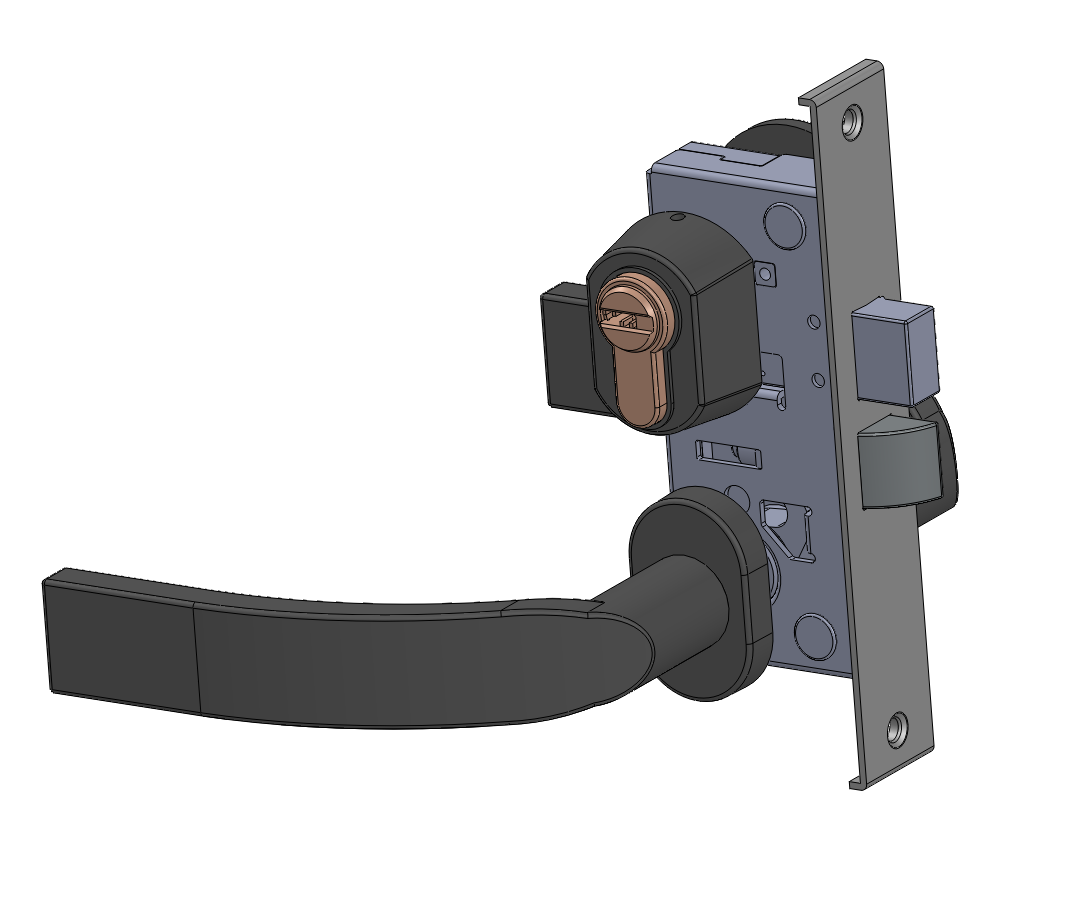 RH/ LH Door Latch Switchable Motise Lock