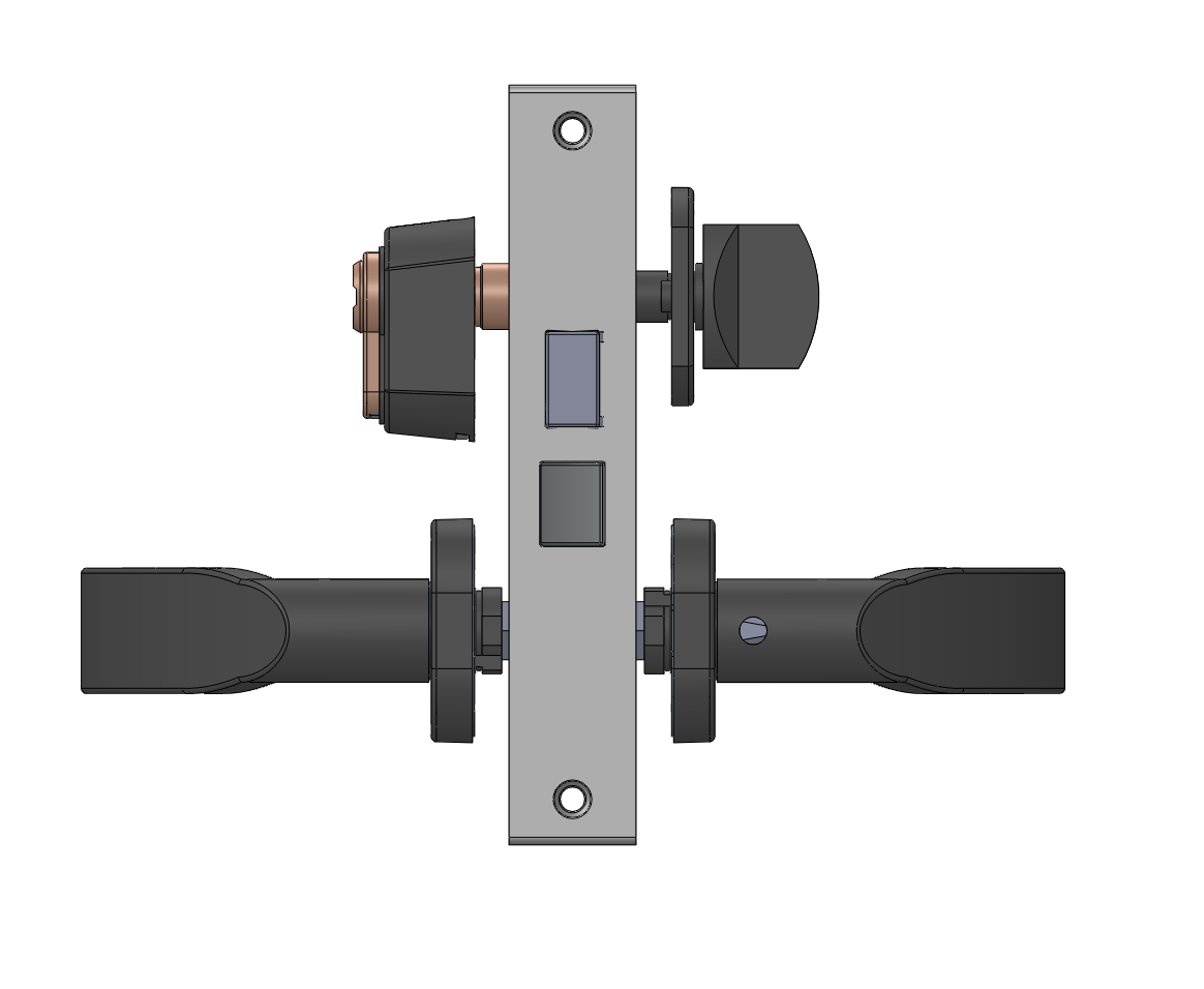 RH/ LH Door Latch Switchable Motise Lock