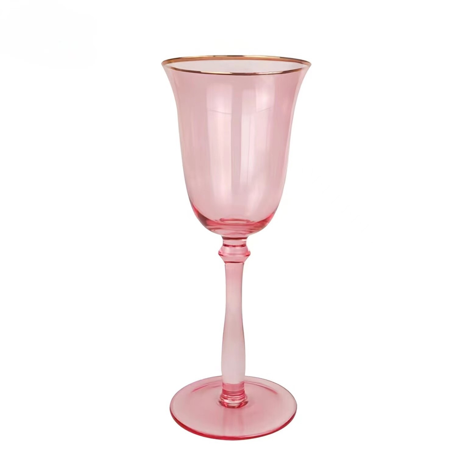 Factory Wholesale Price Eco-friendly non lead crystal glass material Colored Glassware Wine Glasses Set for wedding events